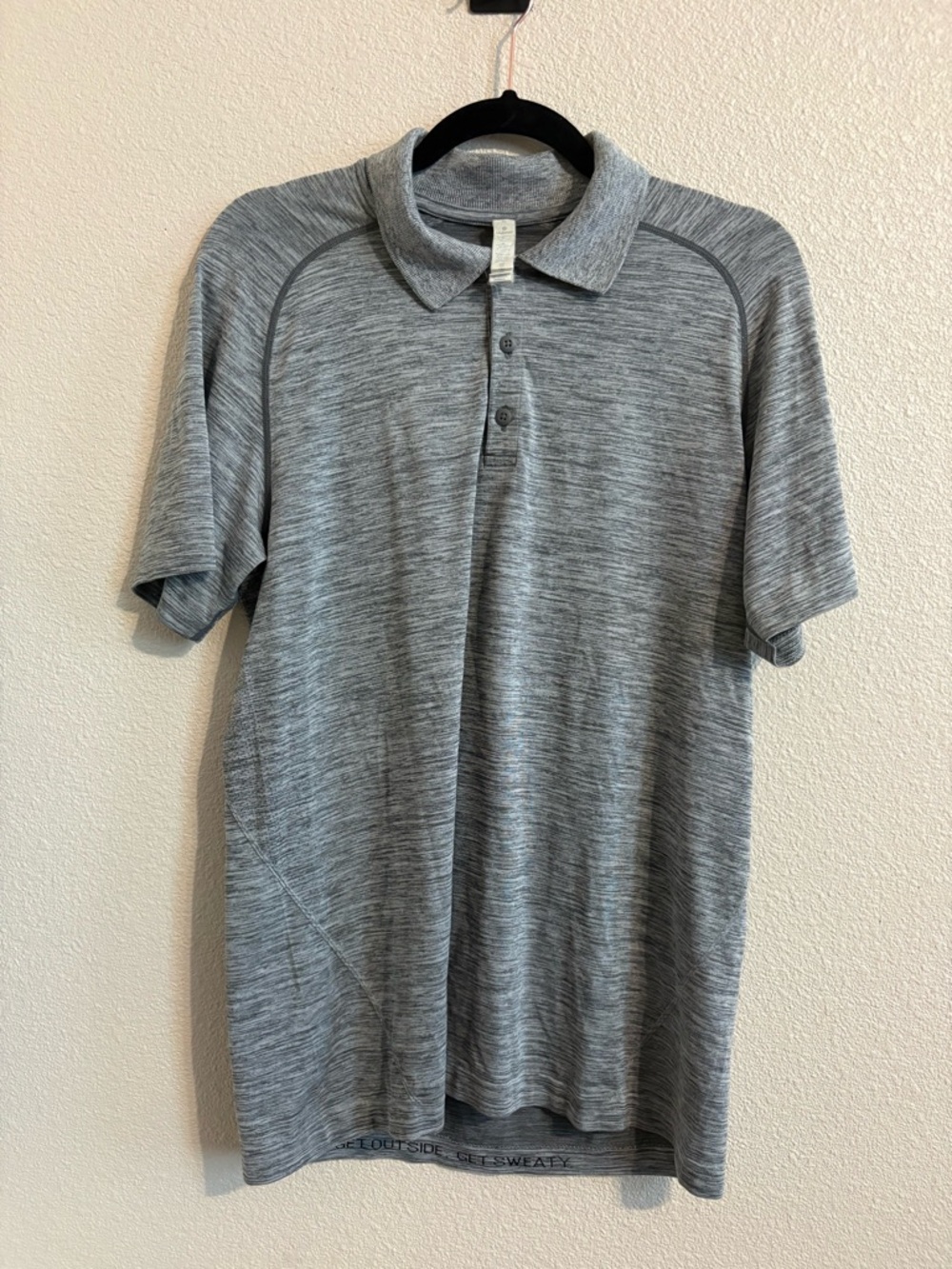 Lululemon metal vent tech polo shirt in gray - Picture 7 of 7